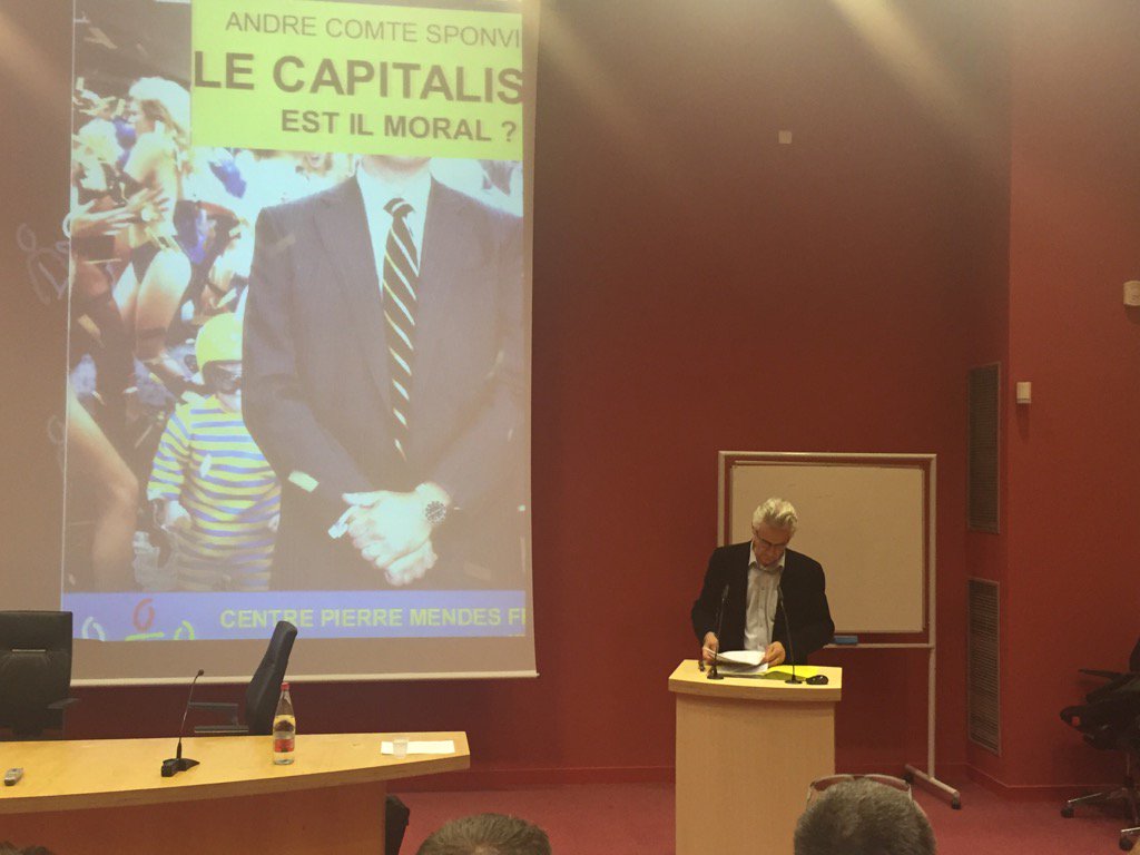 cjd_roanne's tweet photo. Conférence @cjd_roanne avec André Comte-Sponville : Le #capitalisme est-il #moral ? https://t.co/CqkHIdpsYM