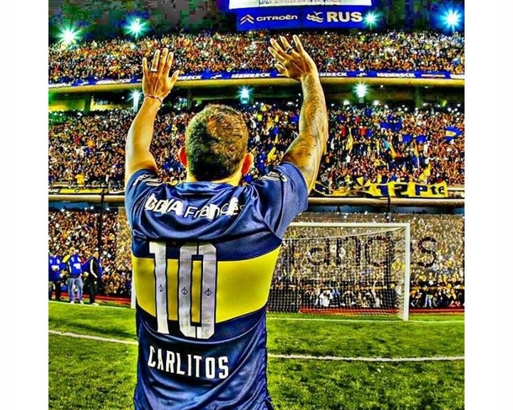 TuitterDeBoca's tweet photo. "Volví a Boca porque el corazón me lo pidió" - Carlos Tévez https://t.co/OIShvDJfMf