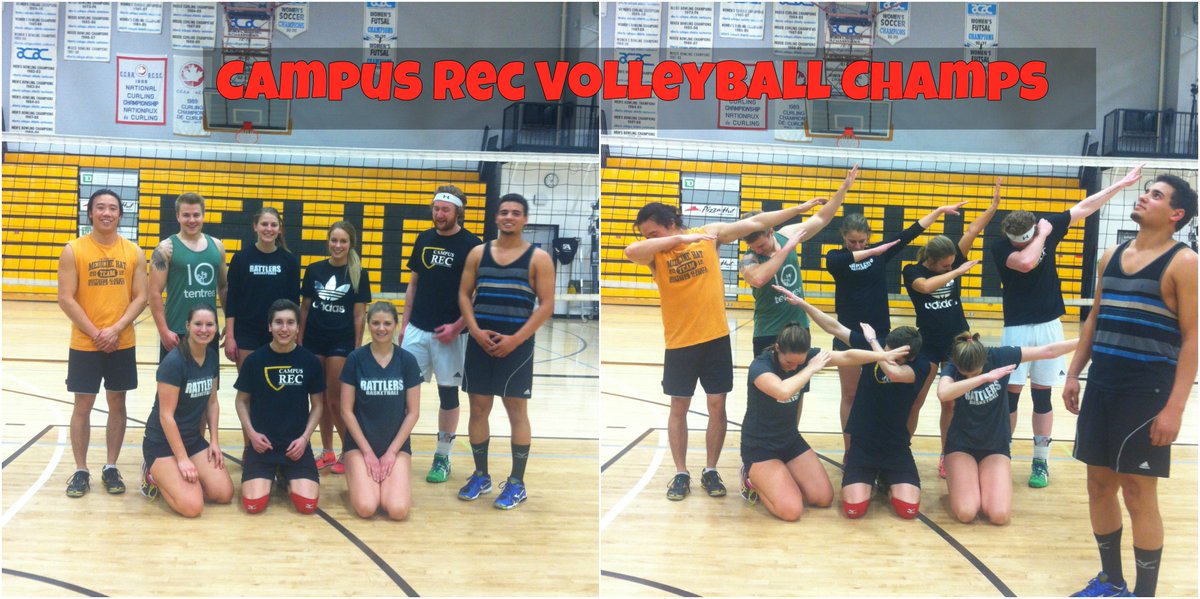 MHCRattlerCamps's tweet photo. Campus Rec Volleyball Champions!! @MHCollege @MHC_Rattlers #medhat #intramurals https://t.co/yxoUqBg45s