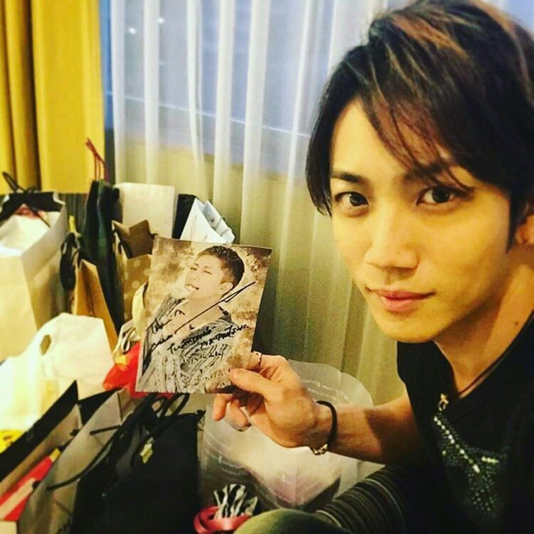 DancerSamejima's tweet photo. My sweet Aries on his birthday! ☆♡#TAKUMI https://t.co/48R6OHtPYA