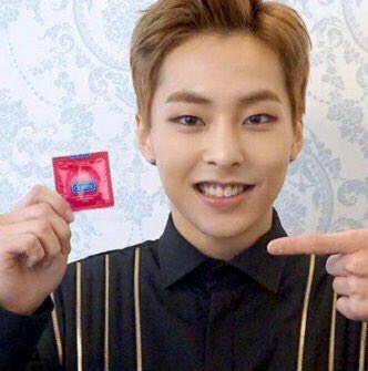 so0mpi's tweet photo. #ICYMI exo endorsing safe sex. https://t.co/CyurwEvBGa