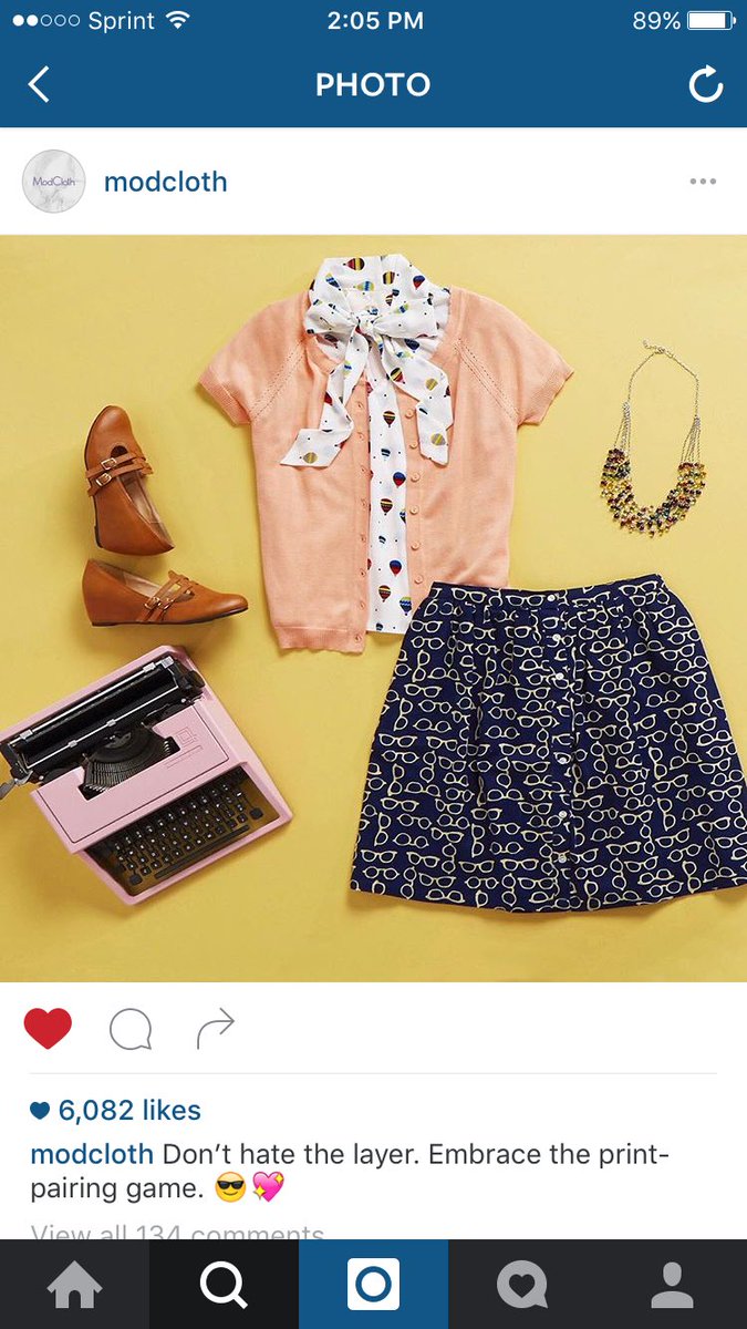 Gabbitude's tweet photo. Hey, @ModCloth, is this skirt not available anymore? I couldn't find it on your site 😟 https://t.co/1SmUtGfZIW