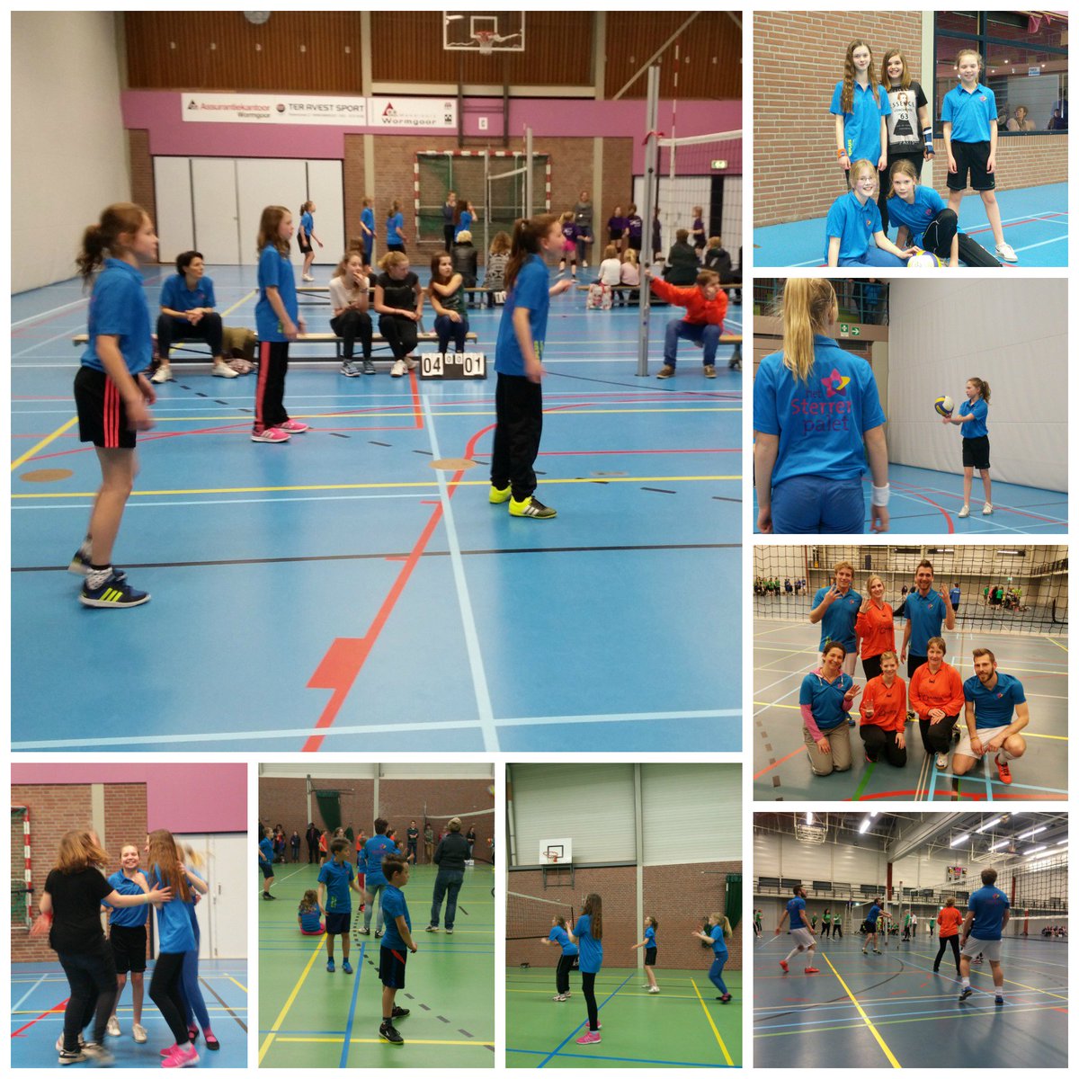 Het Sterrenpalet in beweging! Sportieve prestaties tijdens de volleybaltoernooien! Super gedaan iedereen!#vco