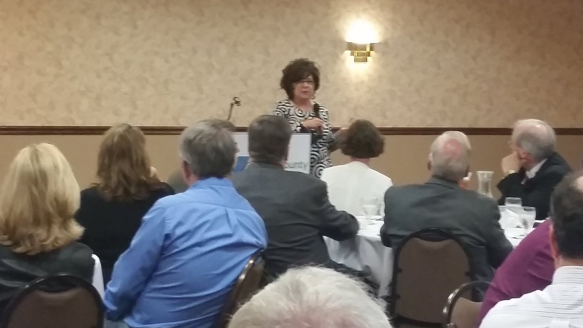 Thanks <a href="/DebiDurham/">Debi Durham</a> for coming to #LeeCounty to speak with our Industrial Leaders! Great presentation and discussion!