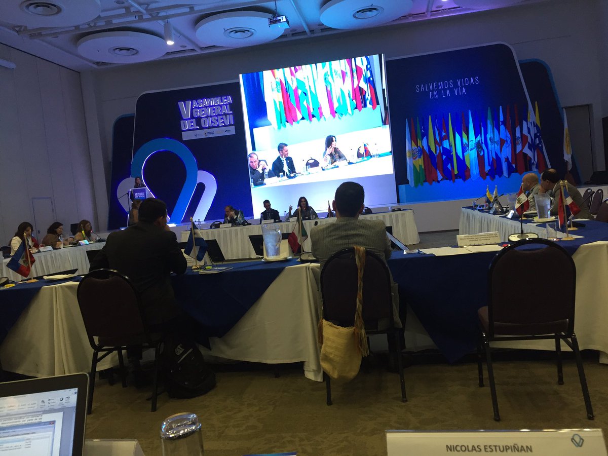 V Asamblea <a href="/OISEVI/">OISEVI</a> "Salvemos vidas en la vía" --> en Dios confiamos, los demás traigan datos (W Edwards Deming)