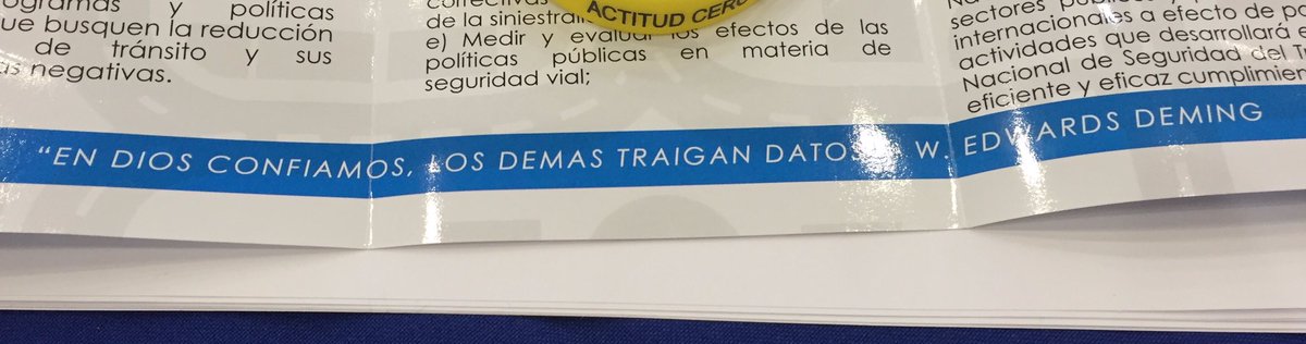 nico_estupinan's tweet photo. V Asamblea @OISEVI "Salvemos vidas en la vía" --> en Dios confiamos, los demás traigan datos (W Edwards Deming) https://t.co/w3qeDabKA7