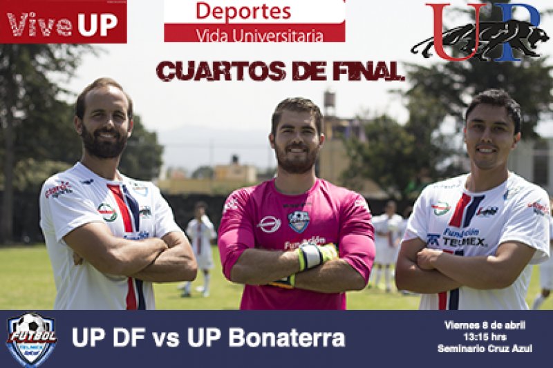 CUTelmex's tweet photo. Las Panteras se enfrentarán en #CuartosDeFinal @FutbolUP_CDMX vs @UPbonaterra 
@ClaroSports 
#CUTelmexTelcel https://t.co/fFsUsrPKwE