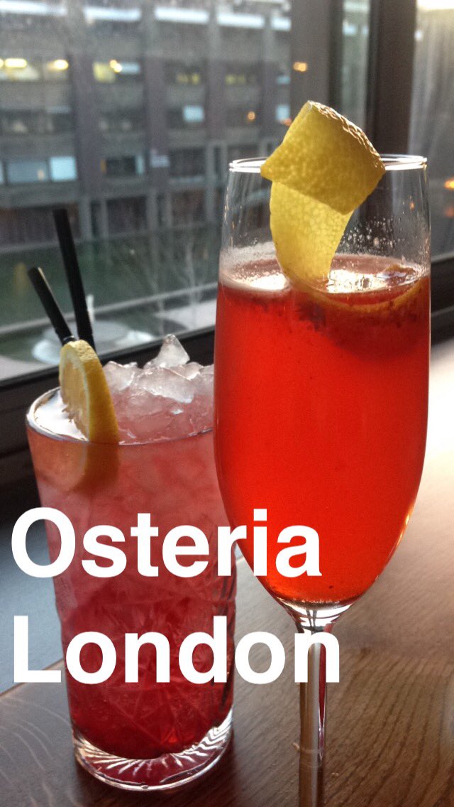 Follow my gourmet evening @osterialondon on snapchat >> wanderlustchloe
