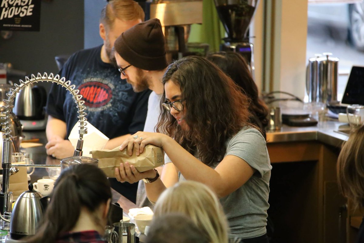 theroasthouse's tweet photo. We have some pics from last week's #PourOver #BrewComp on Facebook: https://t.co/sIM1KThlUT Enjoy....tag yourself! https://t.co/YQikaFPnGk