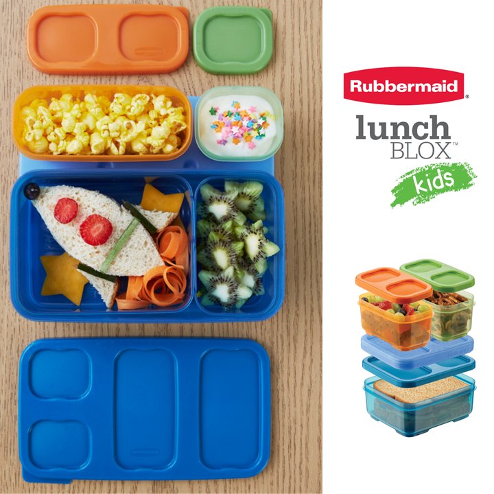 Rubbermaid on X: Make lunch more memorable with LunchBlox! Rocket