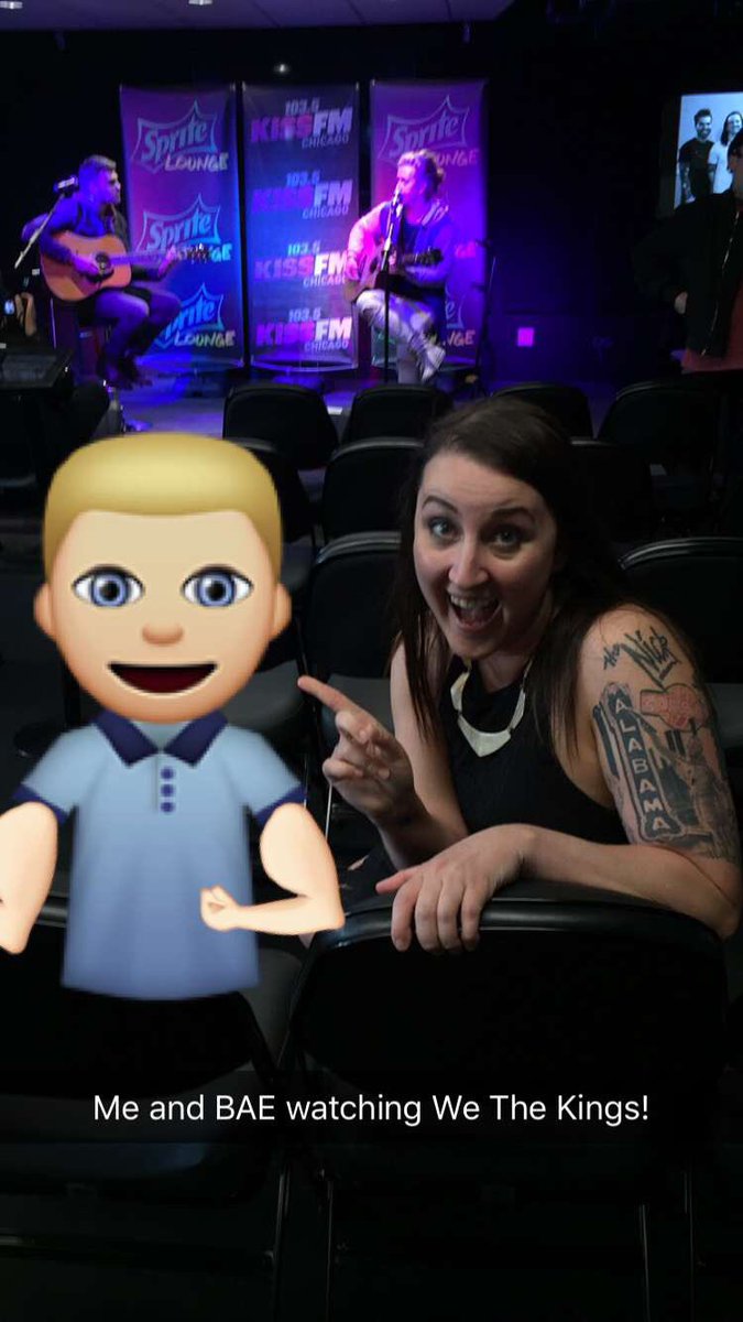 alabamaradio's tweet photo. Me and #EmoJim went to our first concert together! It was @WeTheKings https://t.co/QFZifCfoCk