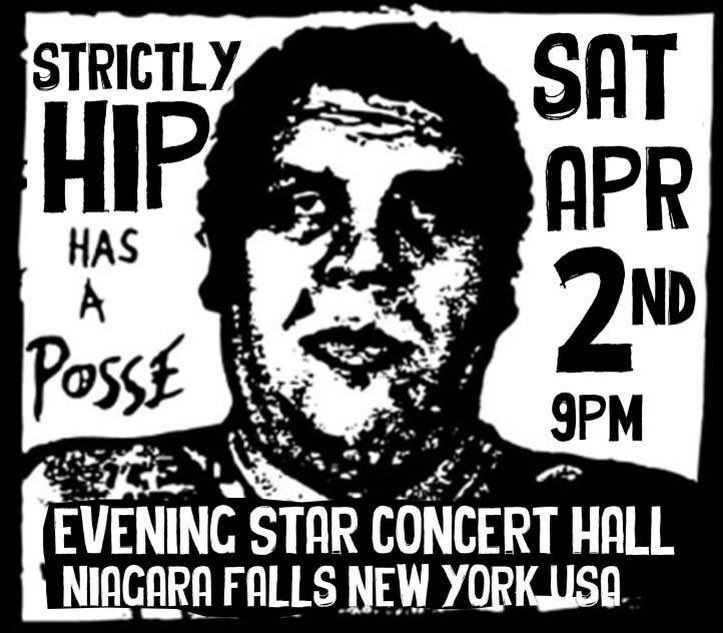 TheStrictlyHip's tweet photo. Strictly Hip live at Evening Star Concert Hall 9pm show #April 2nd, #niagarafalls #NewYork @gr_rinker https://t.co/NZNfJEXzbG