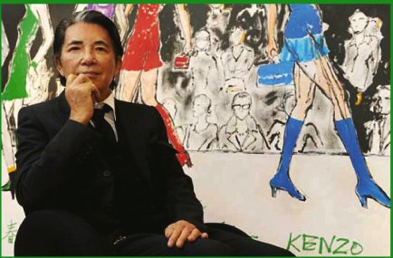 TheRunwayAvenue's tweet photo. "Fashion is like eating. You shouldn't stick with the same menu." -Kenzo Takada #TheRWA https://t.co/OhuGJm0YTU