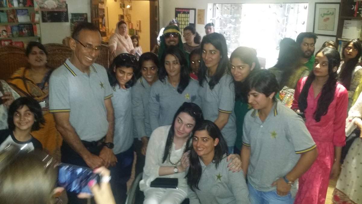 Sheikh4Pakistan's tweet photo. A great event with the Pakistan Ladies cricket team @mir_sana05 .
Always a pleasure supporting them. Stay strong https://t.co/Ut2XSYpZz9