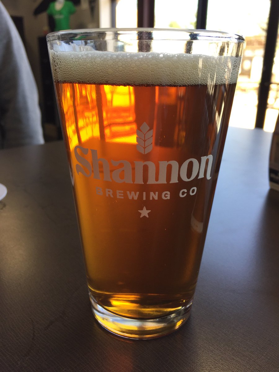 Excited to drink and help market <a href="/ShannonBrewery/">Shannon Brewing Co.</a> ! Delicious, all-natural beauty.