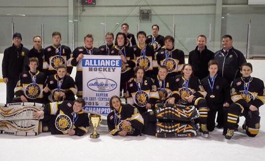 craiger_c's tweet photo. So proud of @Waterloo_Wolves -Battled adversity this season and came together to be a great TEAM! @ALLIANCE_Hockey https://t.co/rNG7h2Er49