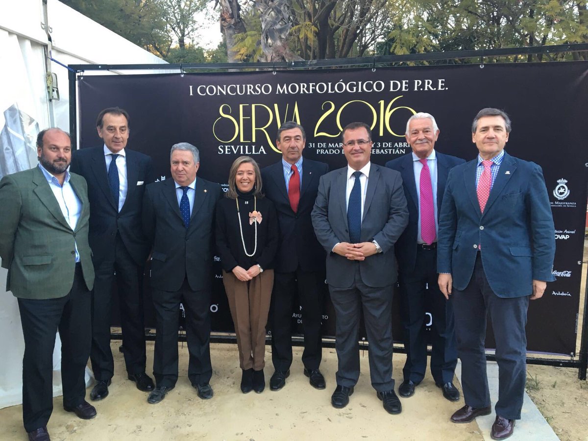 C_SERVA2017's tweet photo. Acto de inauguración por parte de las autoridades. 

#SERVA2016 #Caballos #PRE https://t.co/kdqelmAABU