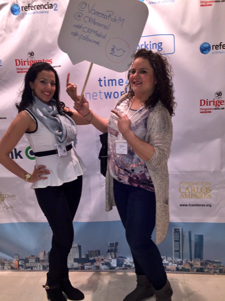 soyvanessarivas's tweet image. #T4Networking gracias a @Referencia_2 #CRPMadrid #MundoCRP #Followme #Emprendedores