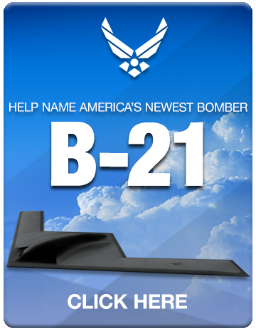 usairforce's tweet photo. Have you submitted your suggestion?  Don’t miss your opportunity to name the #B-21! https://t.co/tQ6myyGZs6 https://t.co/XLPJET4lAK