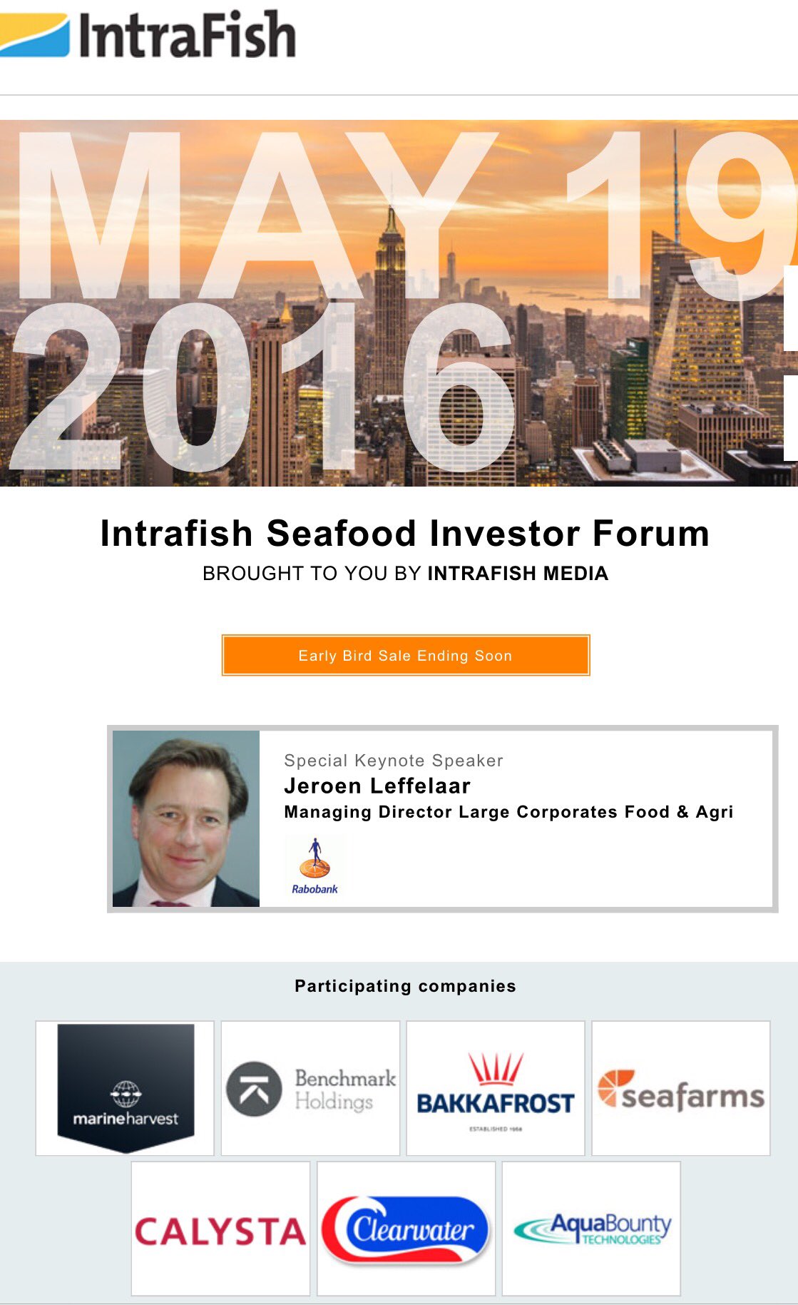 Intrafish Seafood Investor Forum 19 May 2016 Ce5g0g2VAAApqJb