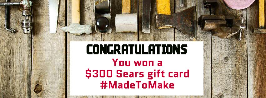 Congrats Shelly L.! We have emailed you directly regarding your win! splash.mvk.co/0xyk #MadeToMake