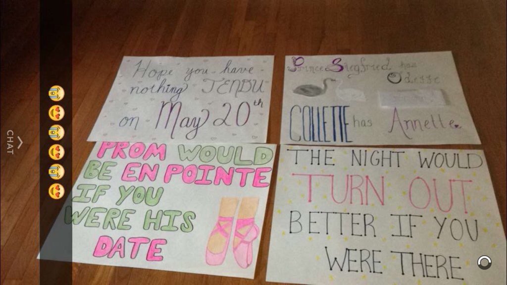 things_dance's tweet image. The only way to ask a ballerina to prom ❤️💃🏻