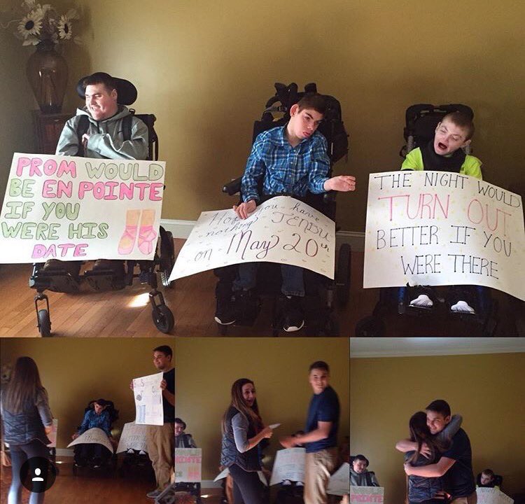 things_dance's tweet image. The only way to ask a ballerina to prom ❤️💃🏻