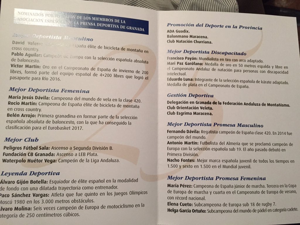 EsgrimaMaracena's tweet photo. Listos para #GalaDeporteGranada @PrensaDepGR #fencing #esgrima #cemgr https://t.co/Mk4RRDTvyp