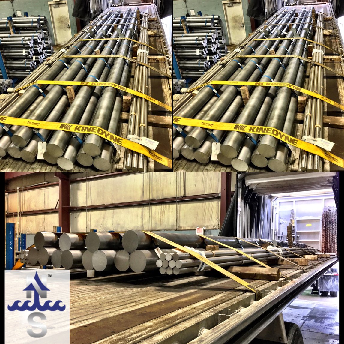 NorthlakeSteel's tweet photo. Another load of CD bars shipping. We have one of the largest CD benches in the country. #Steel #CD #ColdFinish #bar https://t.co/lBOqtsBEkL
