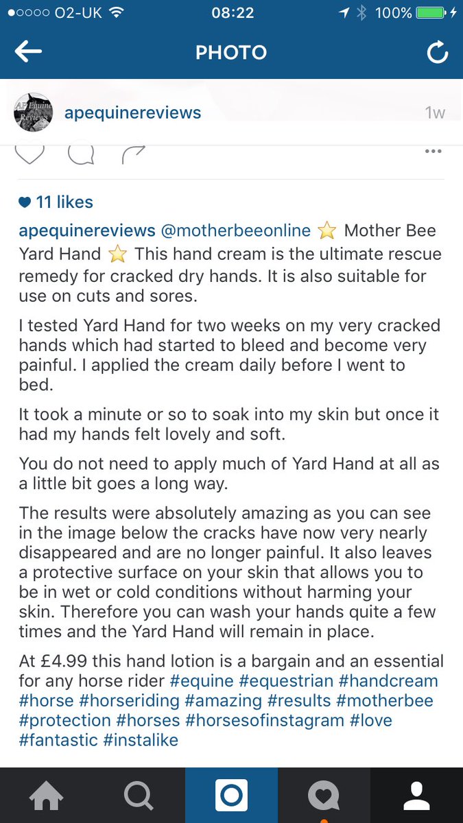 APEquine's tweet photo. @Mother_Bee has fixed my hands #YardHand #riderhour https://t.co/OrYLf6zLjC