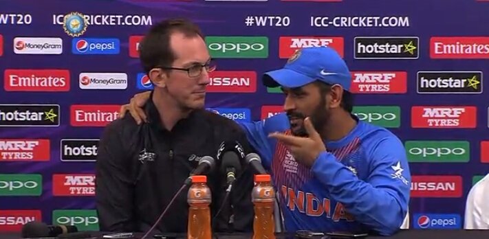 BrokenCricket's tweet photo. Let's end the India's world cup campaign with these lovely moments! https://t.co/R1oOG5mMnR