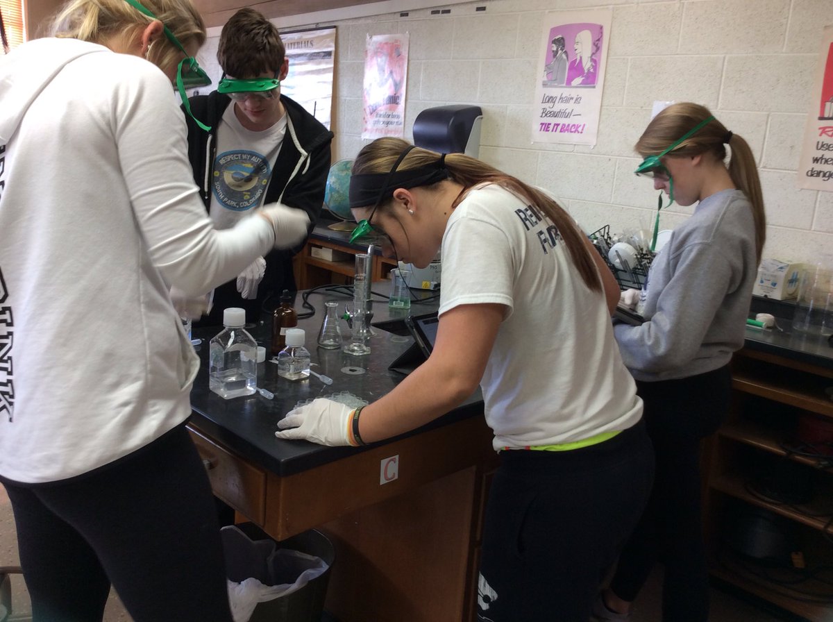 suchsland325's tweet photo. What's chem for? Mixing chemicals and seeing what happens! #PHSchem #netionicequations #precipitationrxns https://t.co/ZJCuveXbqT