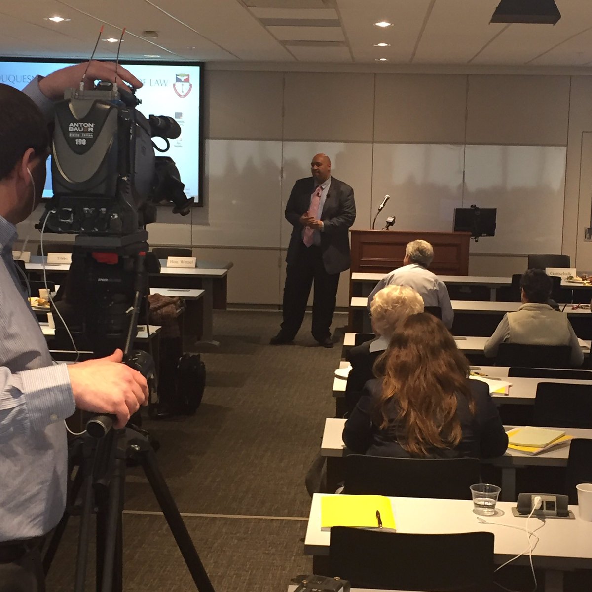 johnewetzel's tweet image. Thanks @DuquesneLaw 4 the opportunity to discuss #correctionsreform to such an engaged audience. Nice event! #PADOC