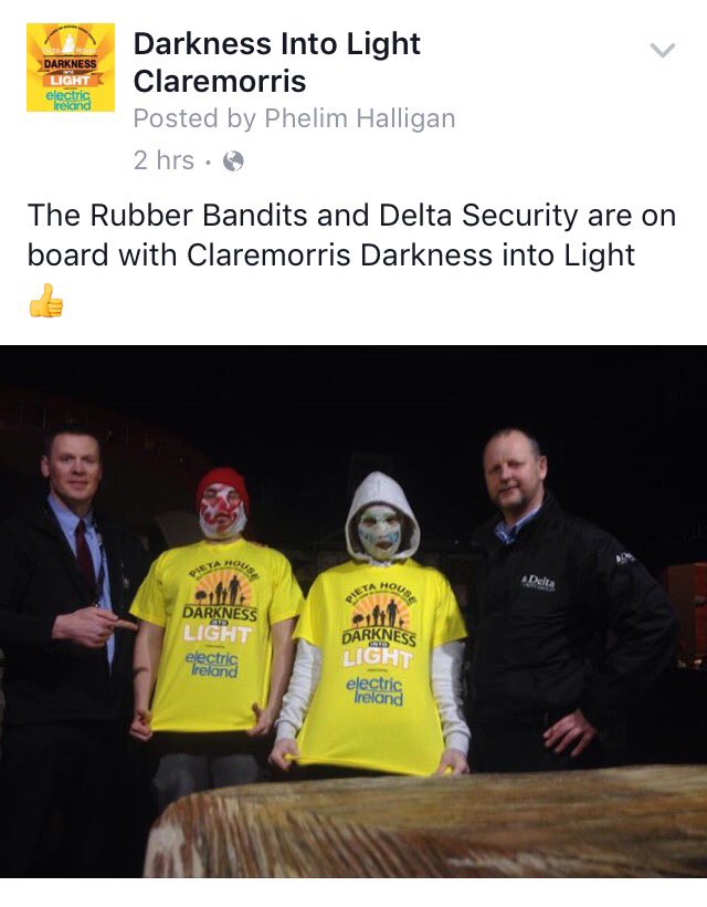 Thank you <a href="/Rubberbandits/">@Rubberbandits</a> for showing your support for <a href="/ClaremorrisDil/">dil claremorris</a> <a href="/PietaHouse/">Pieta</a> #rubberbandits #pietahouse