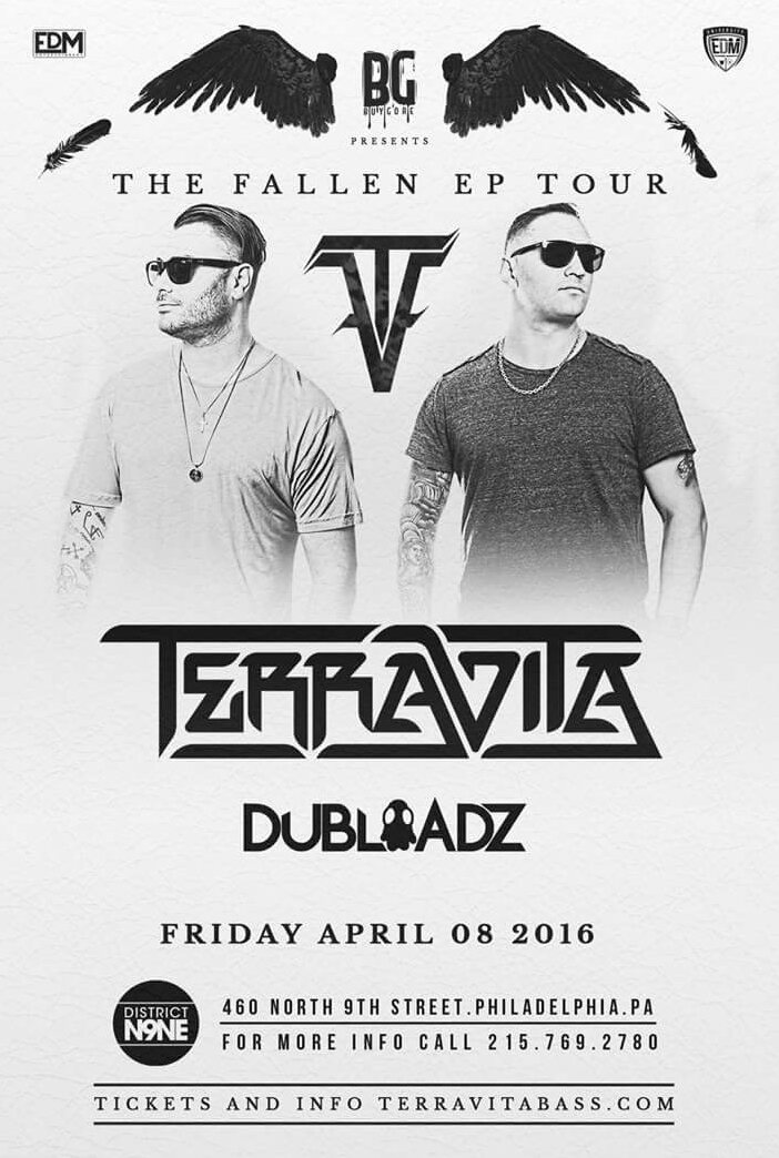 TeamRage00's tweet photo. @Terravitabass &amp; @Dubloadz bring the bass to #Philly April 8th @District_N9NE

#TEAMRVGE @University_Edm #Fuxxwitus https://t.co/P782gbWWVc