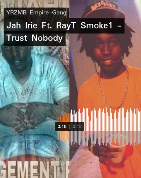 441EG_FAMILY's tweet photo. Y'ALL CHECK IT OUT JAH IRIE FT. RAY.T SMOKE1 - TRUST NOBODY ON SOUNDCLOUD
#DREADLIFE #ZOELIFE #RASTAFARI #YRZMB https://t.co/VgSLDrOXoT