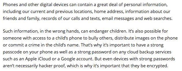kollerhead's tweet photo. #Encryption is a form of child protection: https://t.co/EUgSAFm9Ct Excellent piece by @larrymagid #SaveSecurity https://t.co/iuMjHZE7h1