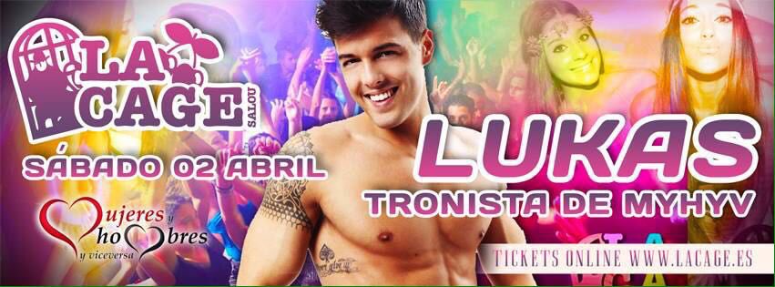 Nos vemos este sábado en La Cage Salou! A liarlaaaa! 🎉🎊🎉🎁✉️