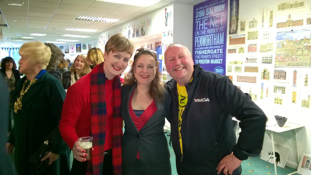 #LovelyPeople #PrideOfPlaceProject #Preston <a href="/caravangallery/">The Caravan Gallery</a> #Community Bringing people together through evolving art