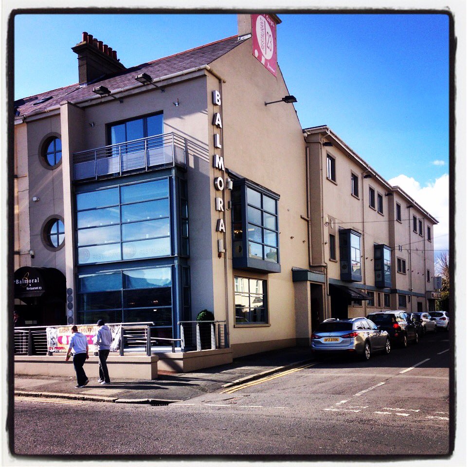 theblackieboys's tweet photo. One very BIG perk of joining #Belfasthour is winning prizes like this @BalmoralW One word #AMAZING 😎👍🏼#DigitalDNA https://t.co/t52omjOJmU