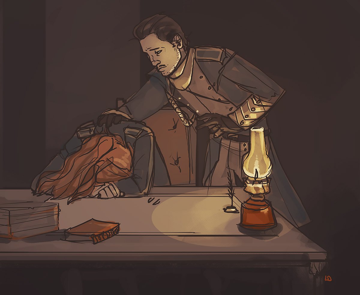 Laurathefierce's tweet photo. Day 372 of being emotionally crippled by the @TheOrder1886's ending with no relief in sight #pleasemakeasequel
เฒ _เฒ https://t.co/IaKsoIkrX8
