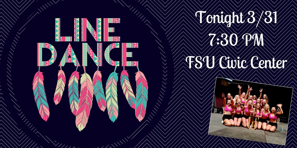 FSUWertheim's tweet image. Best of luck to our friends at @LineDanceFSU! Thank you for participating &amp;amp; giving back to our great university #FSU