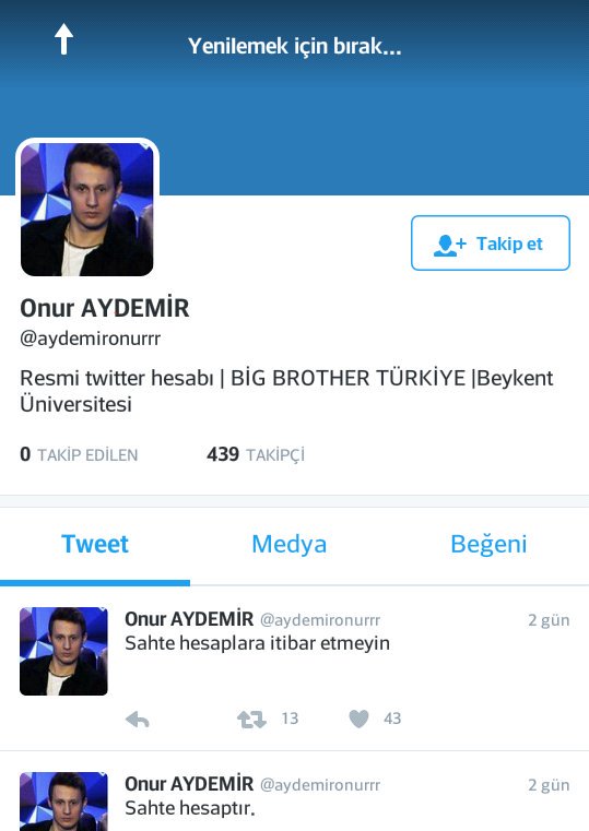 Sahte hesaplara,itibar etmeyin.Canlarım😘🙋✌