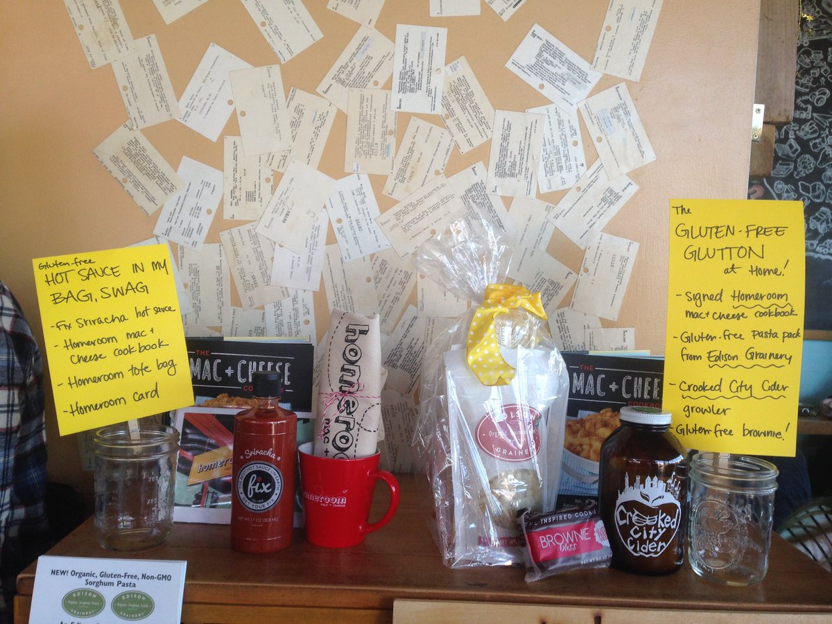 homeroom510's tweet photo. raffling off some awesome @EdisonGrainery, @CrookdCityCider, and Homeroom #swag at tonight's #glutenfreegluttony! https://t.co/0qRB6rOspm