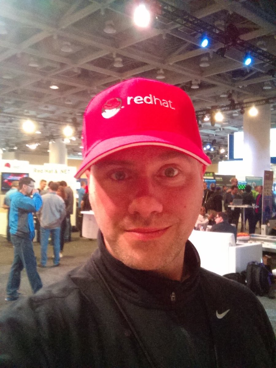 krprice's tweet photo. #dotNETonRHEL @rhdevelopers #bldwin #Build2016 https://t.co/rn5X9KBJO4