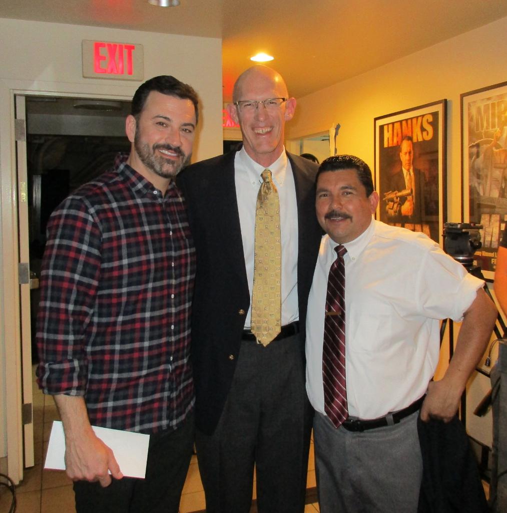 MayoClinic's tweet photo. .@DrGregPoland visits @JimmyKimmel &amp; @IamGuillermo on @JimmyKimmelLive TONIGHT! Don't miss it! 10:35CT #ABC #Kimmel https://t.co/iGcX9hN096