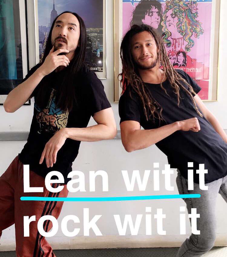 Two long haired Azns havin a lean @djhenryfong @steveaokifund #aokilean Snapchat🔛AokiSteve https://t.co/0txCBuuXZ7