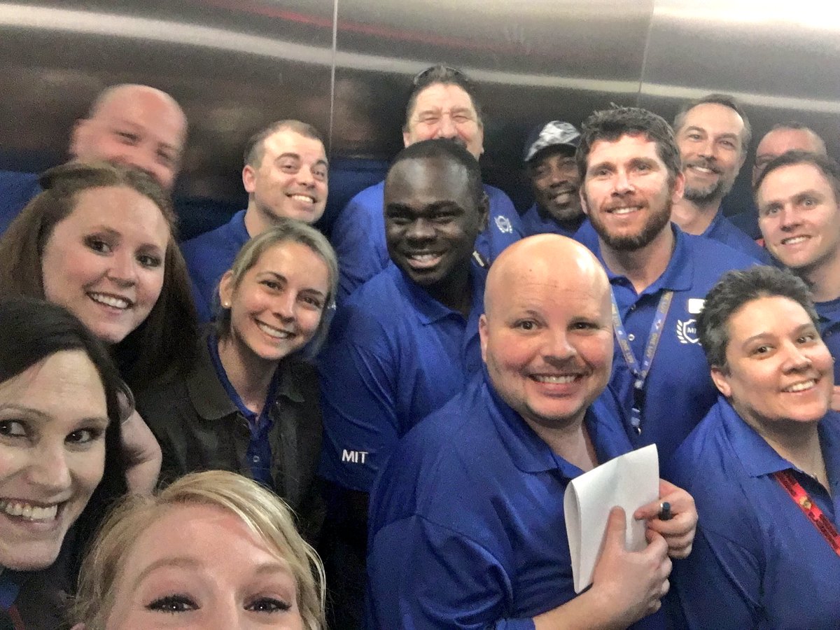 brittanybellair's tweet image. MIT elevator selfie! LUV these fantastic Leaders! #SWAMIT @SWAMIT_Leaders