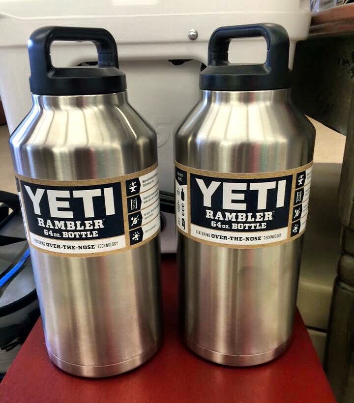 VJSinc's tweet photo. #Yetis newest venture! The 64 ounce #YetiRambler bottle! #ShopVJS #ShopLocal https://t.co/aOa6CXL88X