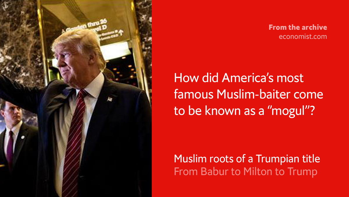 TheEconomist's tweet photo. Making the Mughal empire great again https://t.co/nhI29mNJty https://t.co/fXEvG5NAd3
